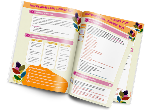 Lesbrief Prinsjesdagviering 2025 - mockup